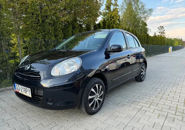 samochody osobowe Nissan Micra cena 17999 przebieg: 173200, rok produkcji 2012 z Gdynia